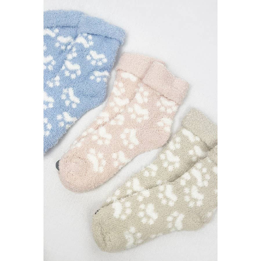 Paw Plush Socks
