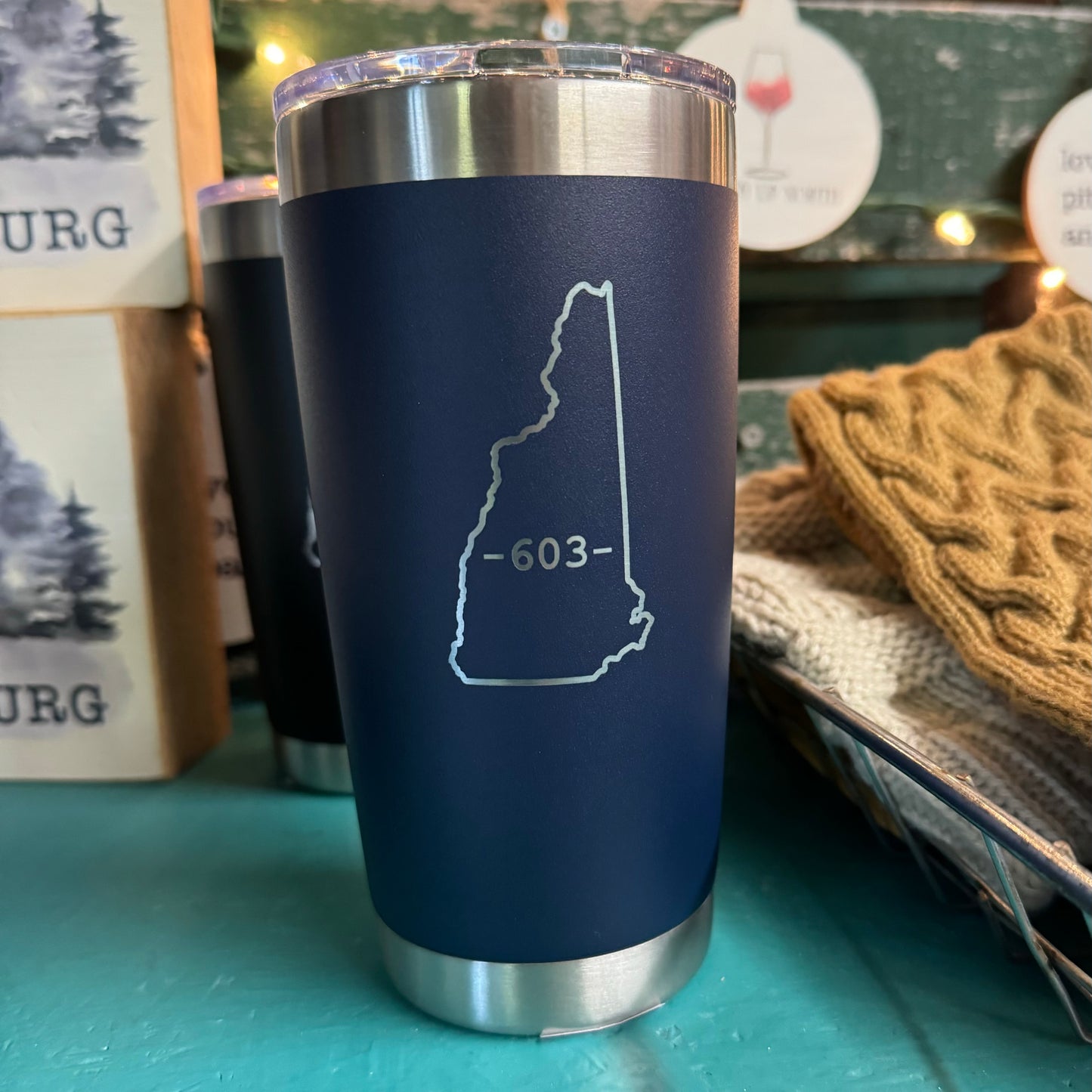 20 oz New Hampshire - 603 Tumbler