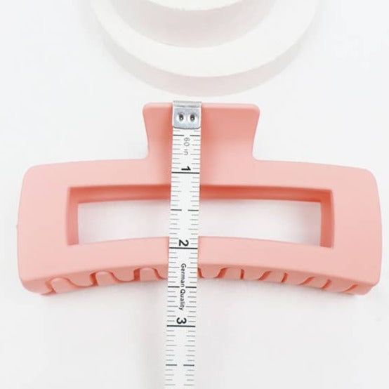 Matte Jumbo Hair Clip: MIX COLOR