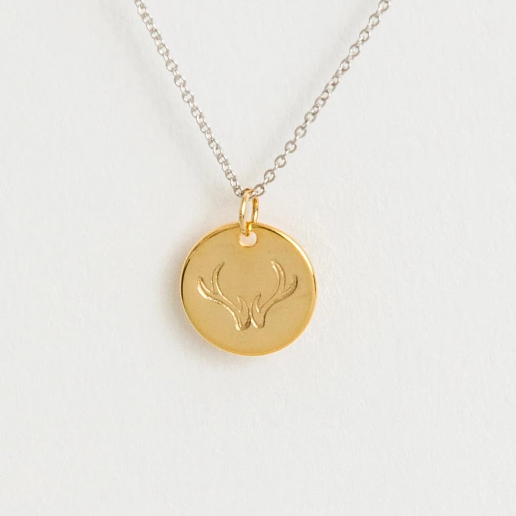 Antler Charm Necklace