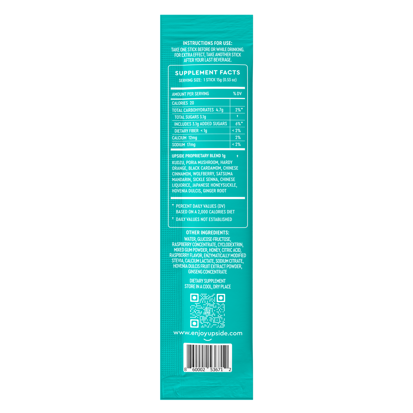 UPSIDE - Before Drinking Hangover Sticks