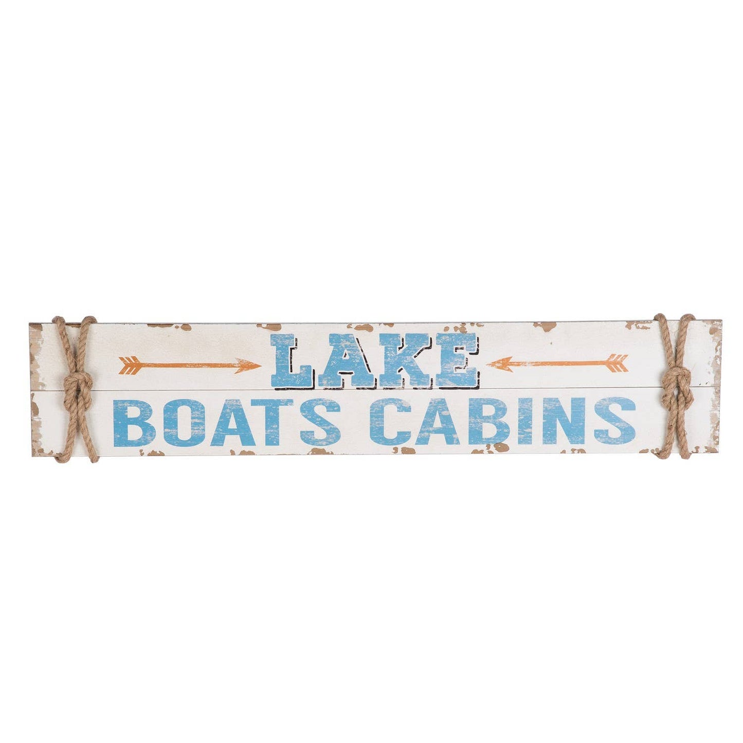 Lake Boats Cabins Wood Wall Plaque