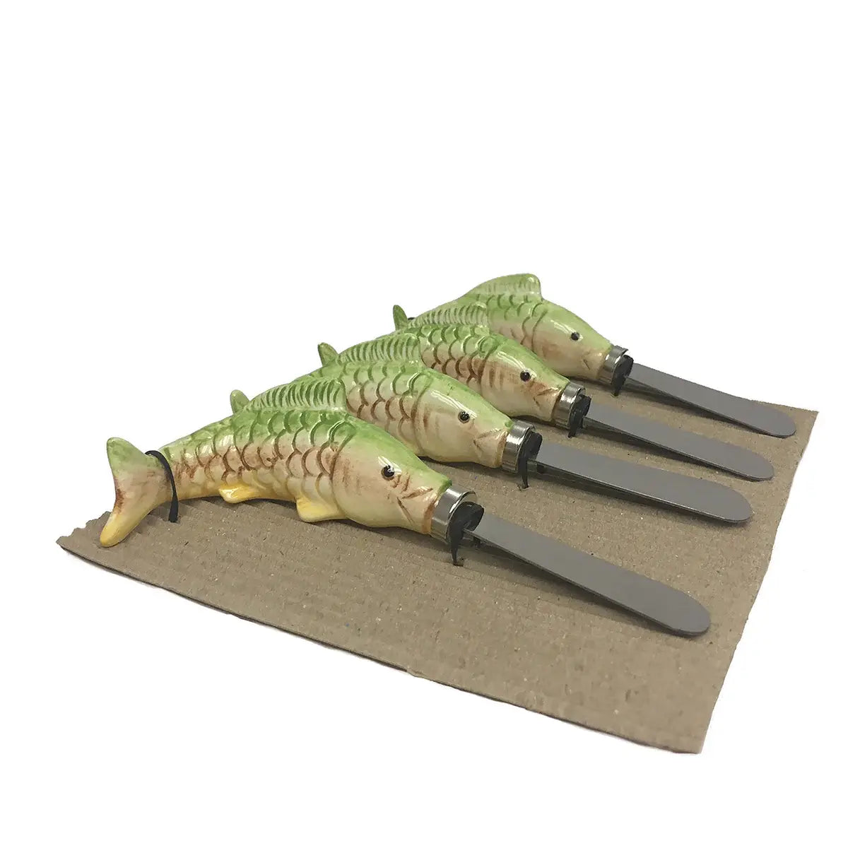 Fish Shaped Cheese Spreaders Set of 4
