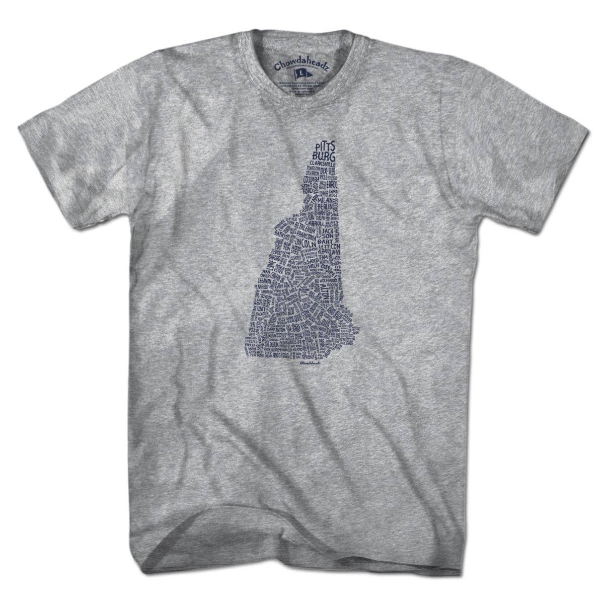 New Hampshire Cities & Towns T-Shirt
