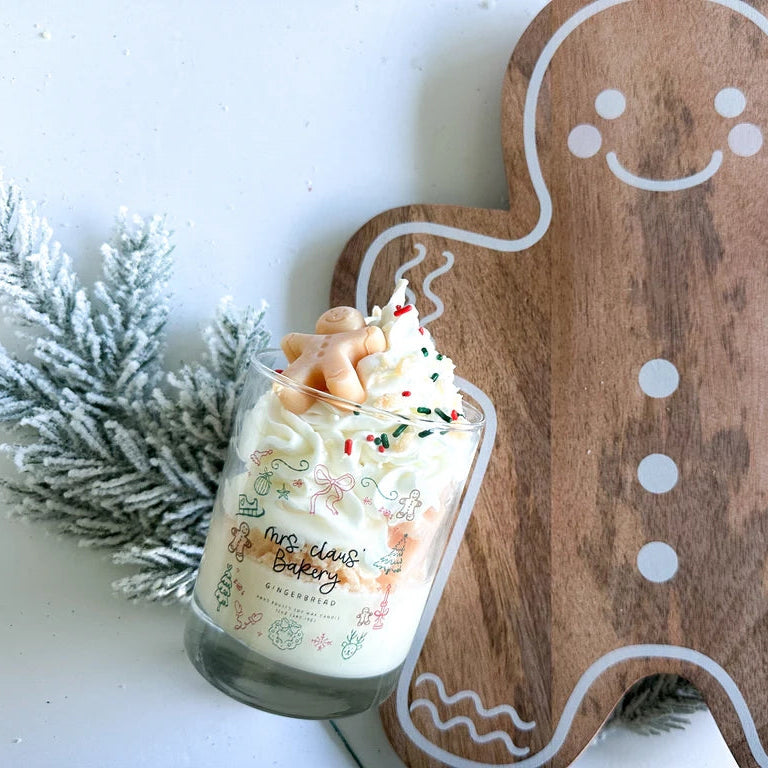 Mrs. Claus Bakery 12oz Handmade Soy Candle