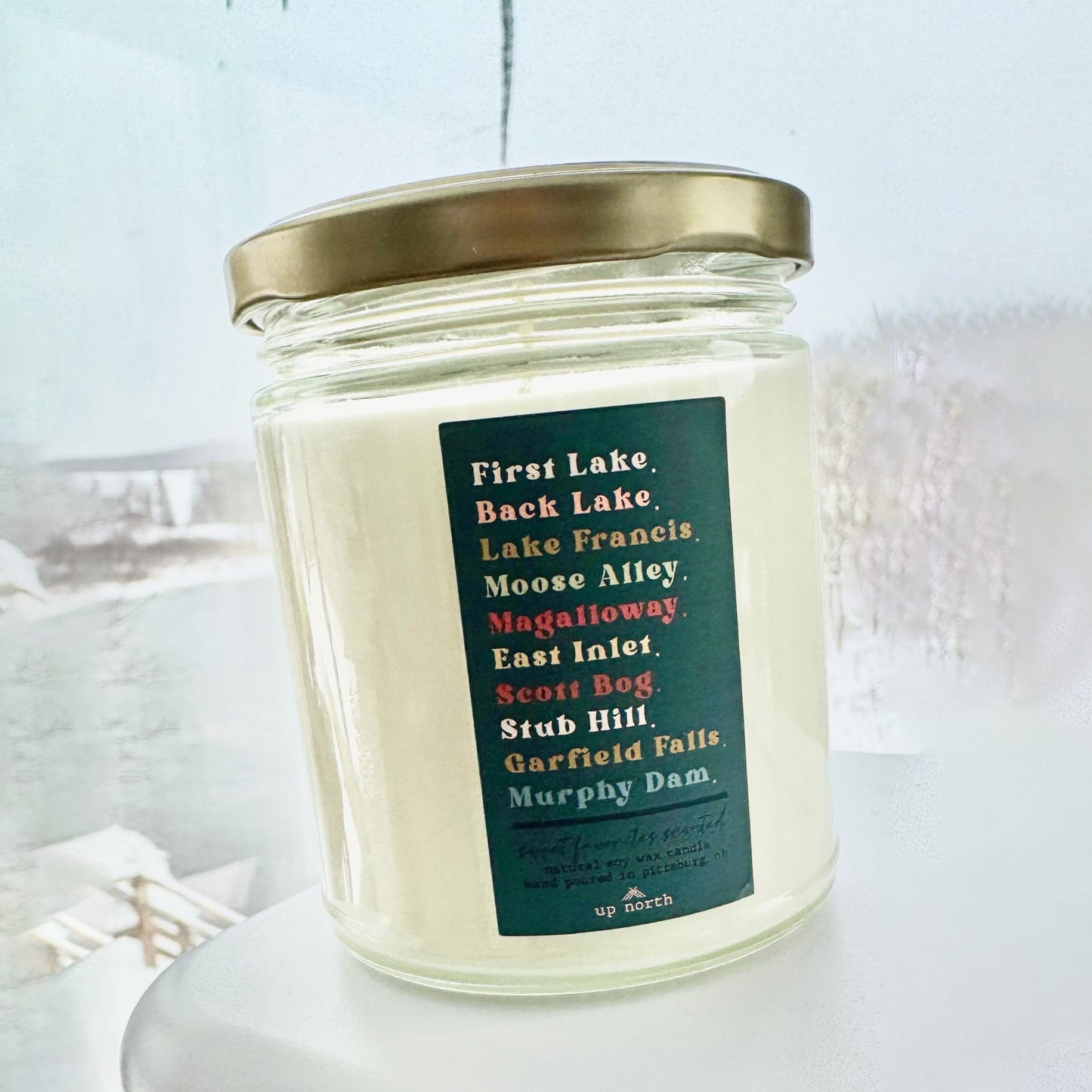 Pittsburg Favorite Places Candle