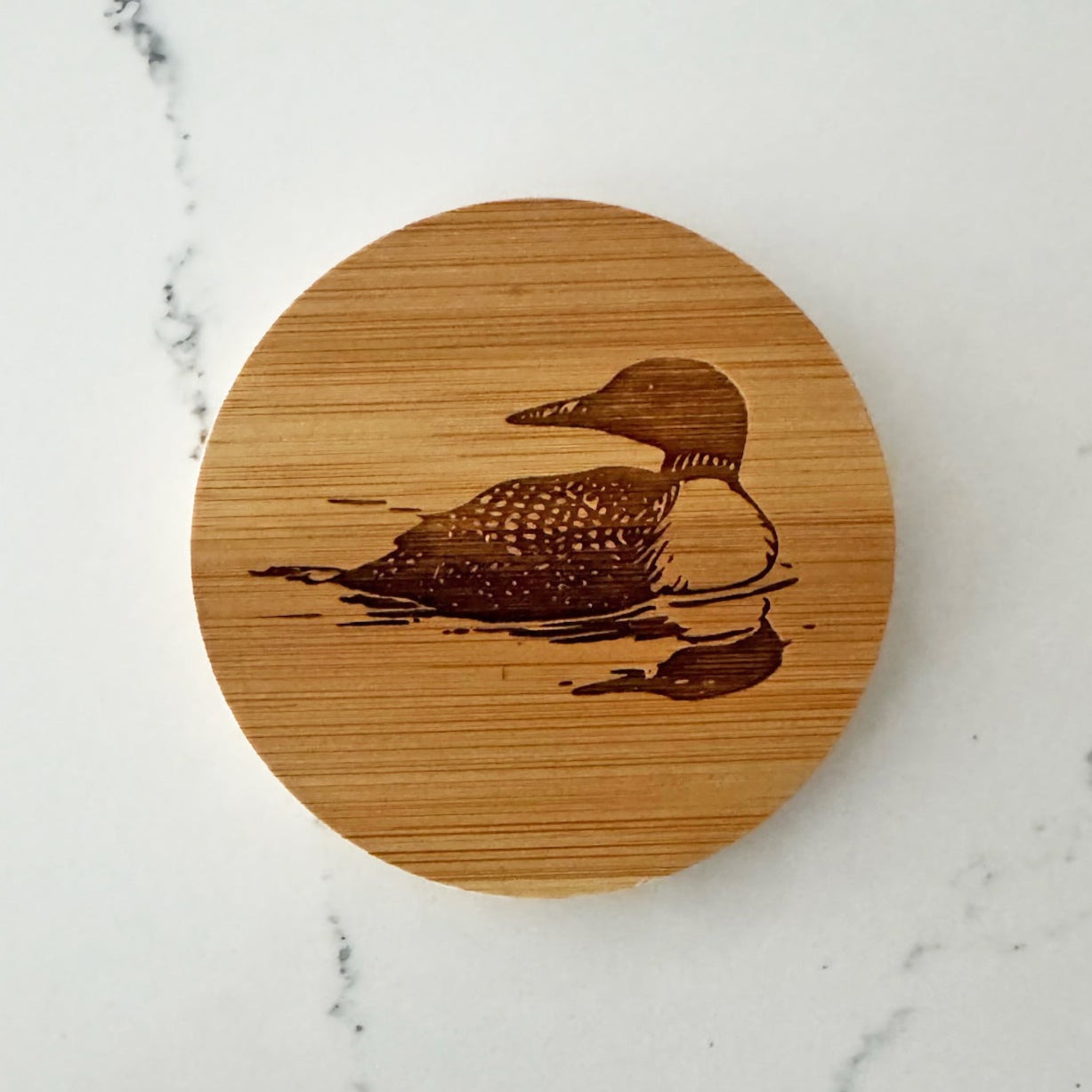 Loon - Bamboo Circle Coaster