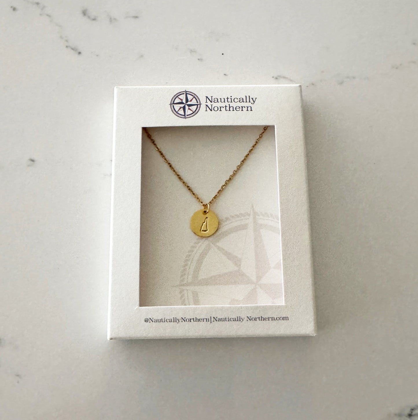 State Charm Necklace