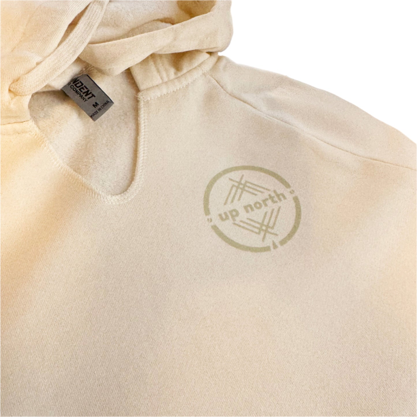Favorite Places Ladies V-Hoodie - Cream