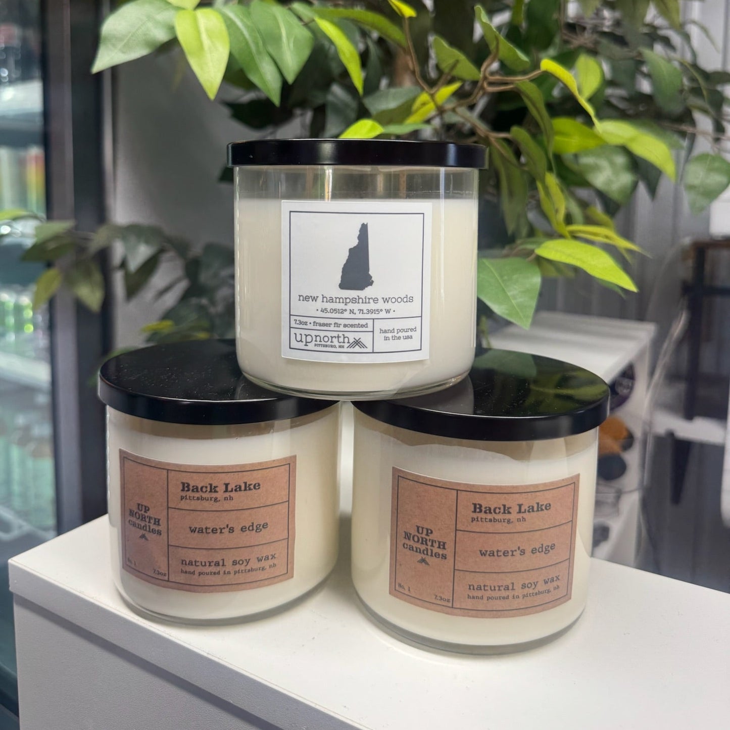 Large Double Wick Candle