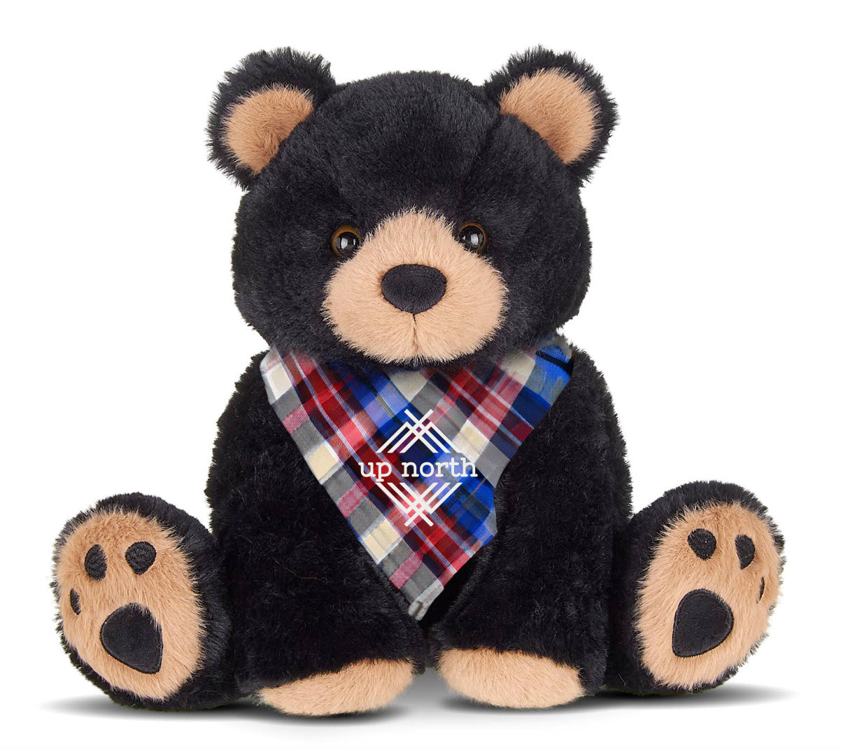 Woody the Plush Black Bear – Up North NH