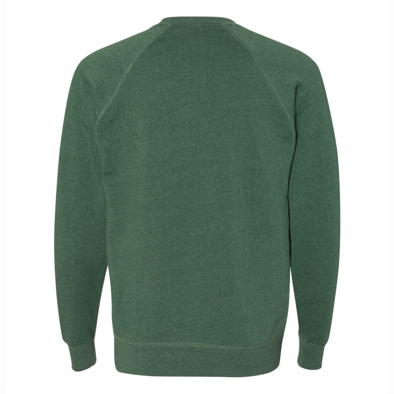 Up North Elevated Logo Crew - Green Heather