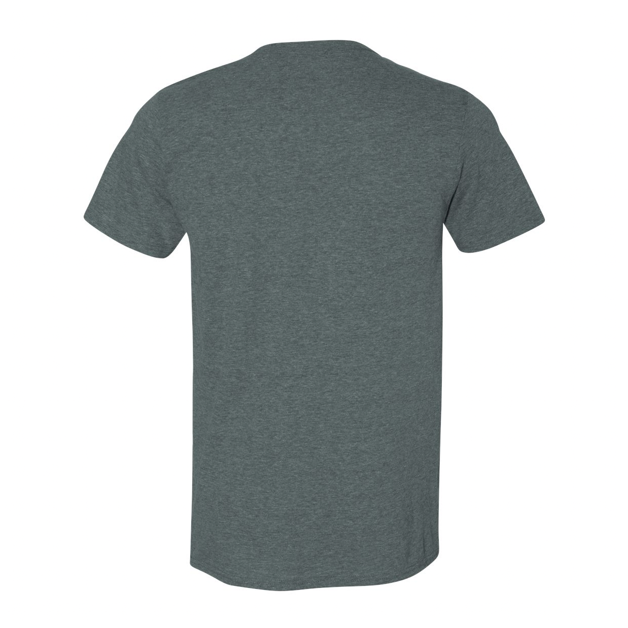 Up North Small Logo Tee - Dk Grey Heather