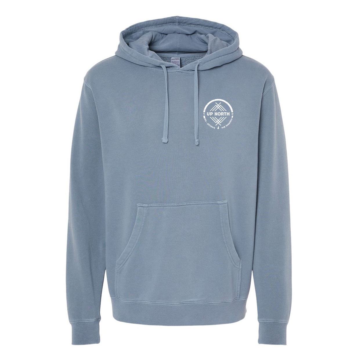 Live Free or RIDE - ATV Hoodie - Vintage Washed Blue