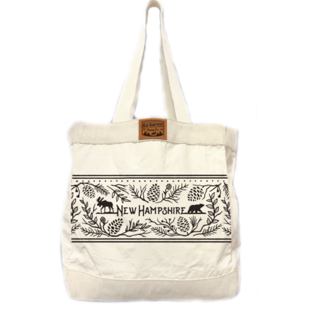 NH Scroll Art Tote Bag
