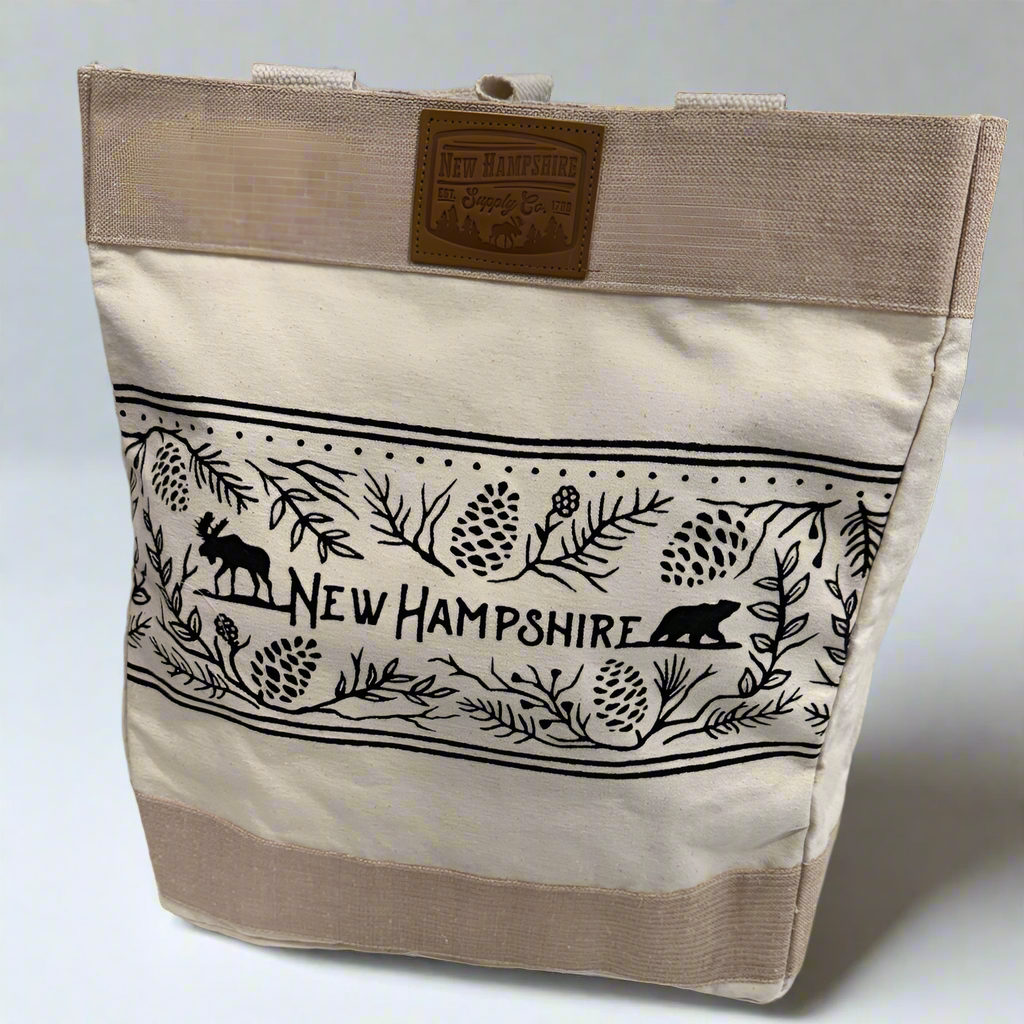 NH Scroll Art Tote Bag