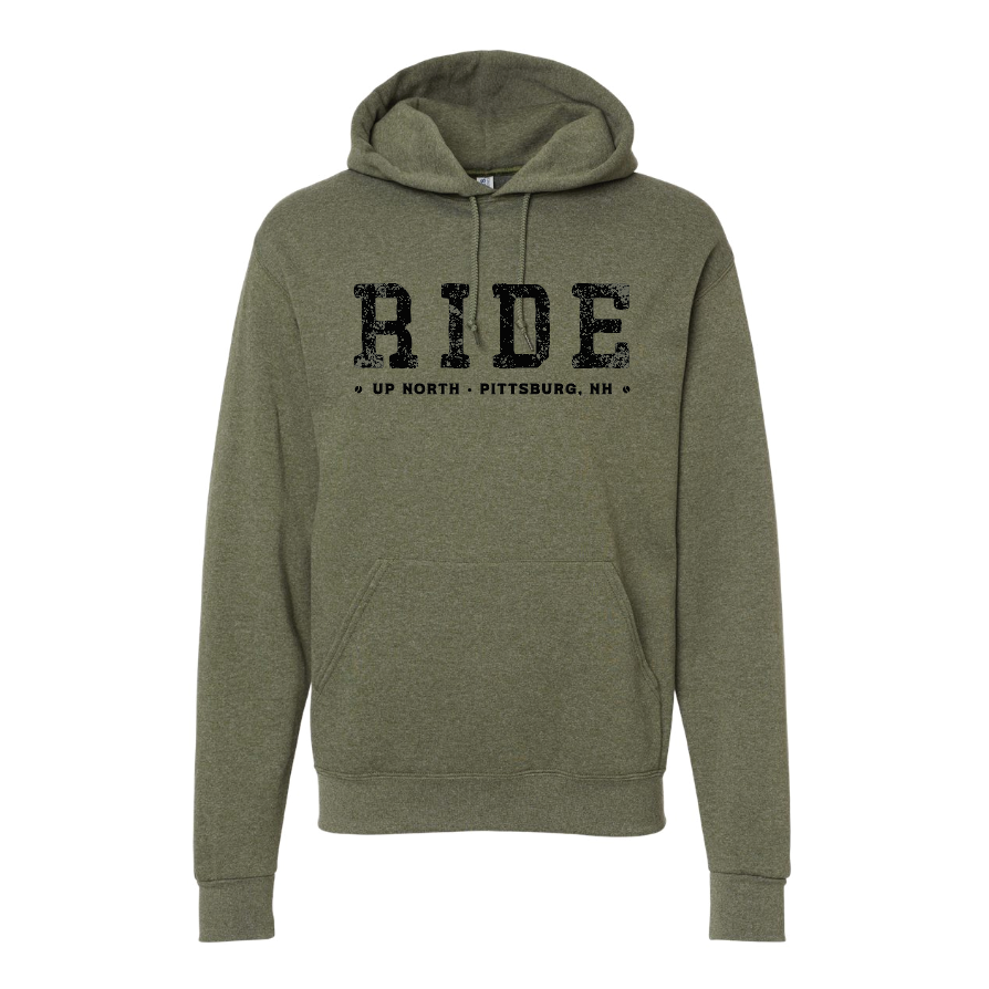 RIDE 3.0 Hoodie - Olive Heather