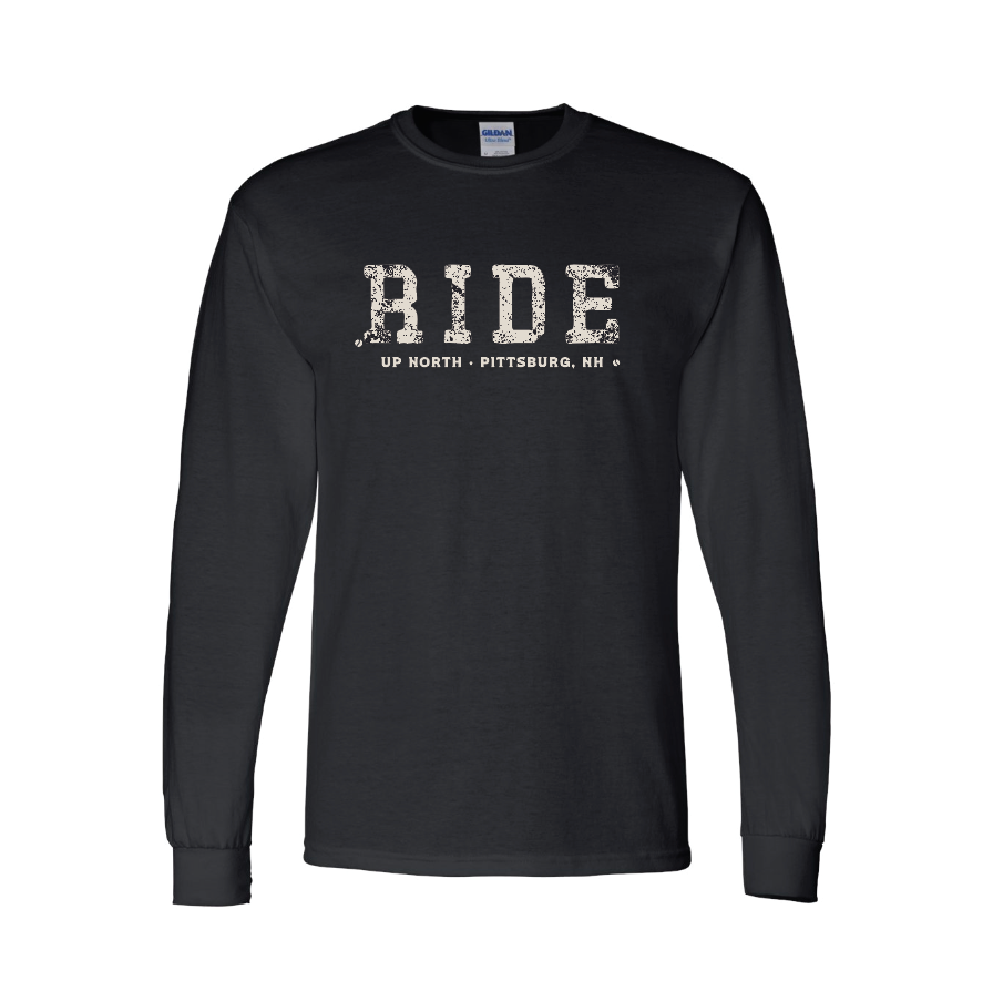 RIDE 3.0 LS Tee - Black