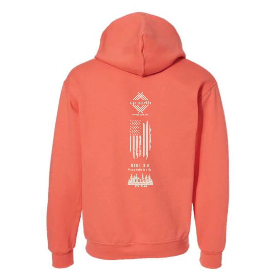 RIDE 3.0 Hoodie - Coral