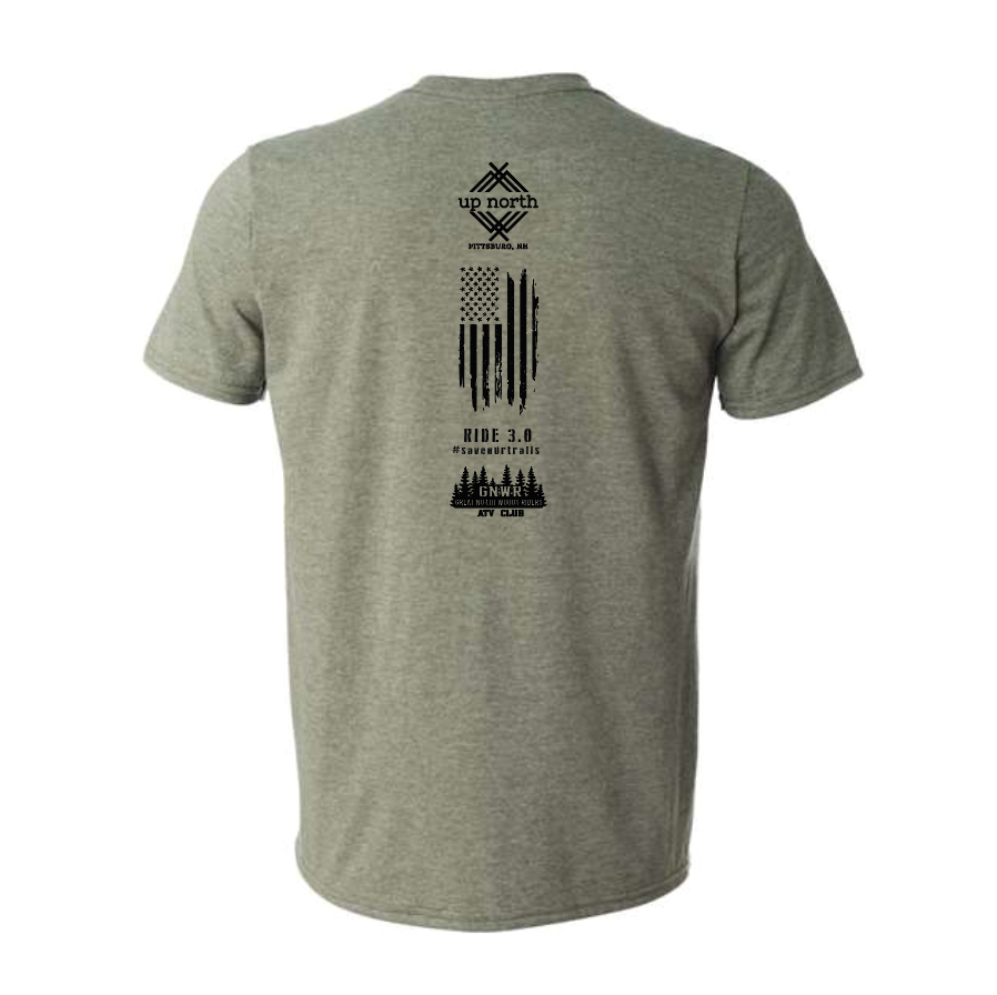 RIDE 3.0 SS Tee - Olive Heather