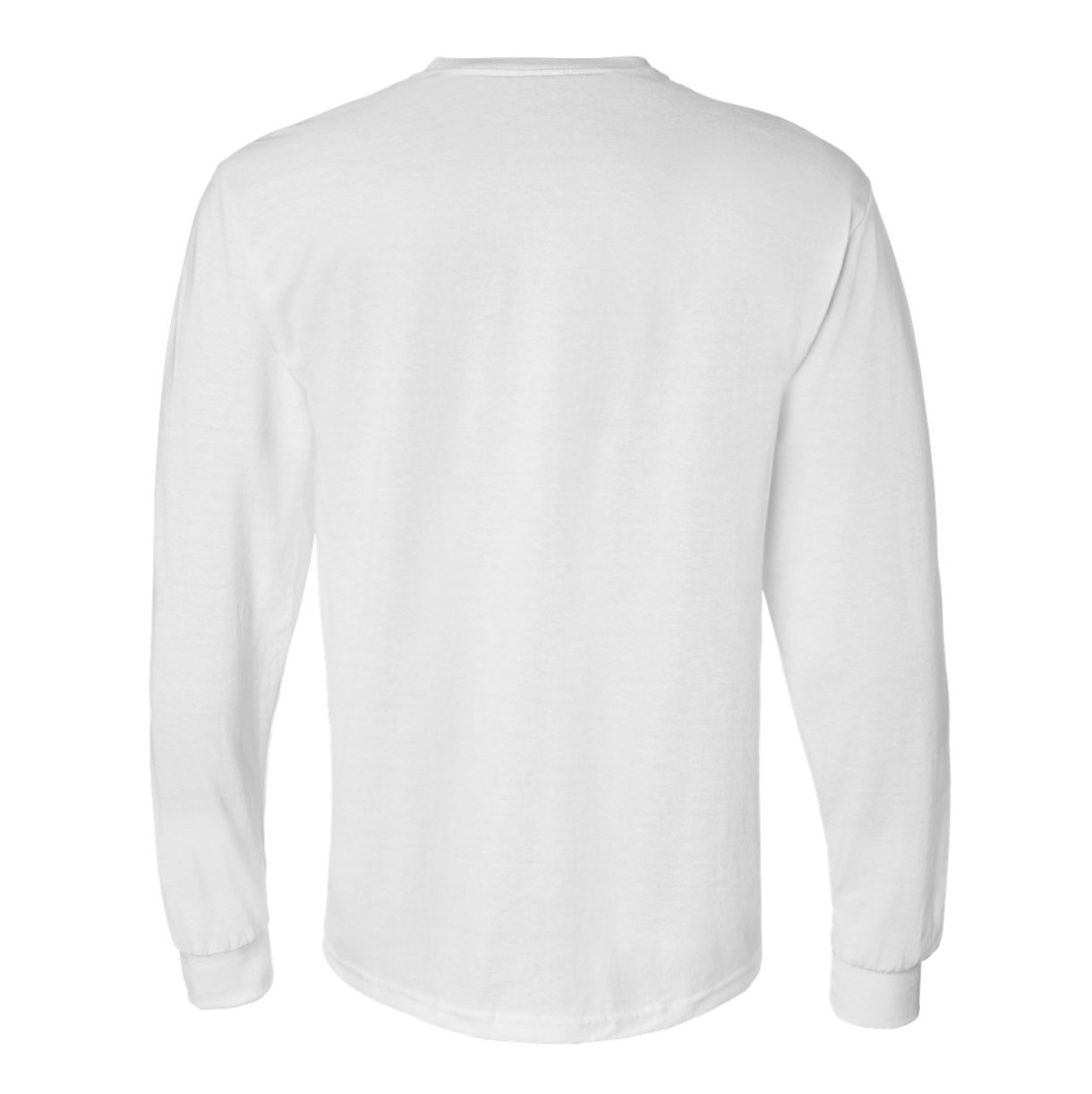 Up North Logo LS Tee - White