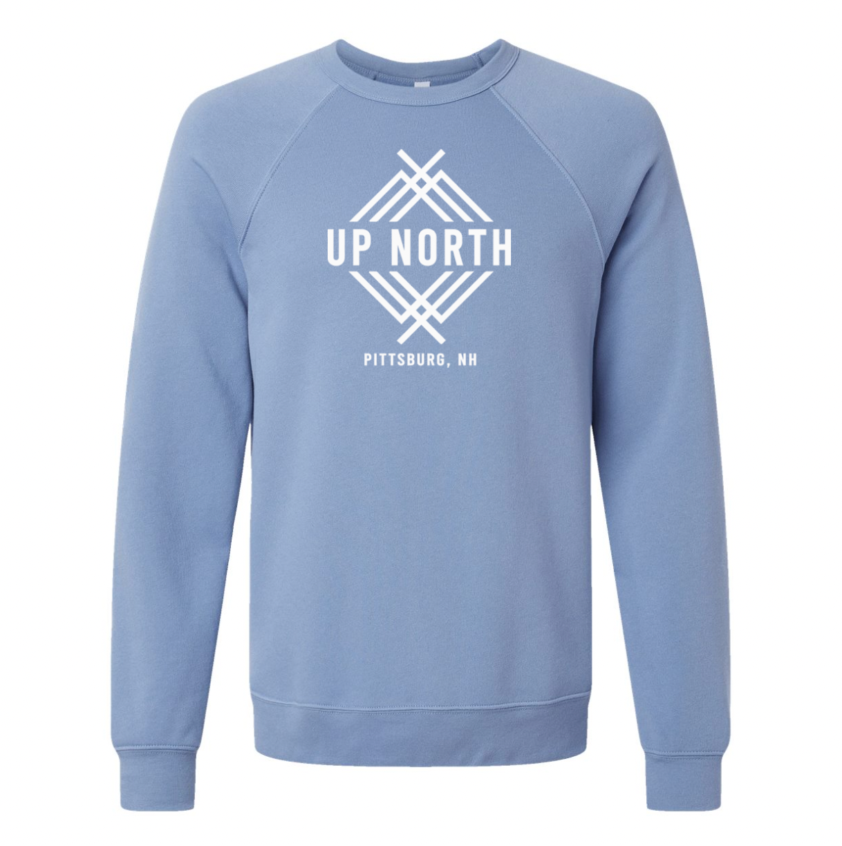 Up North Elevated Logo Crew - Violet Blue