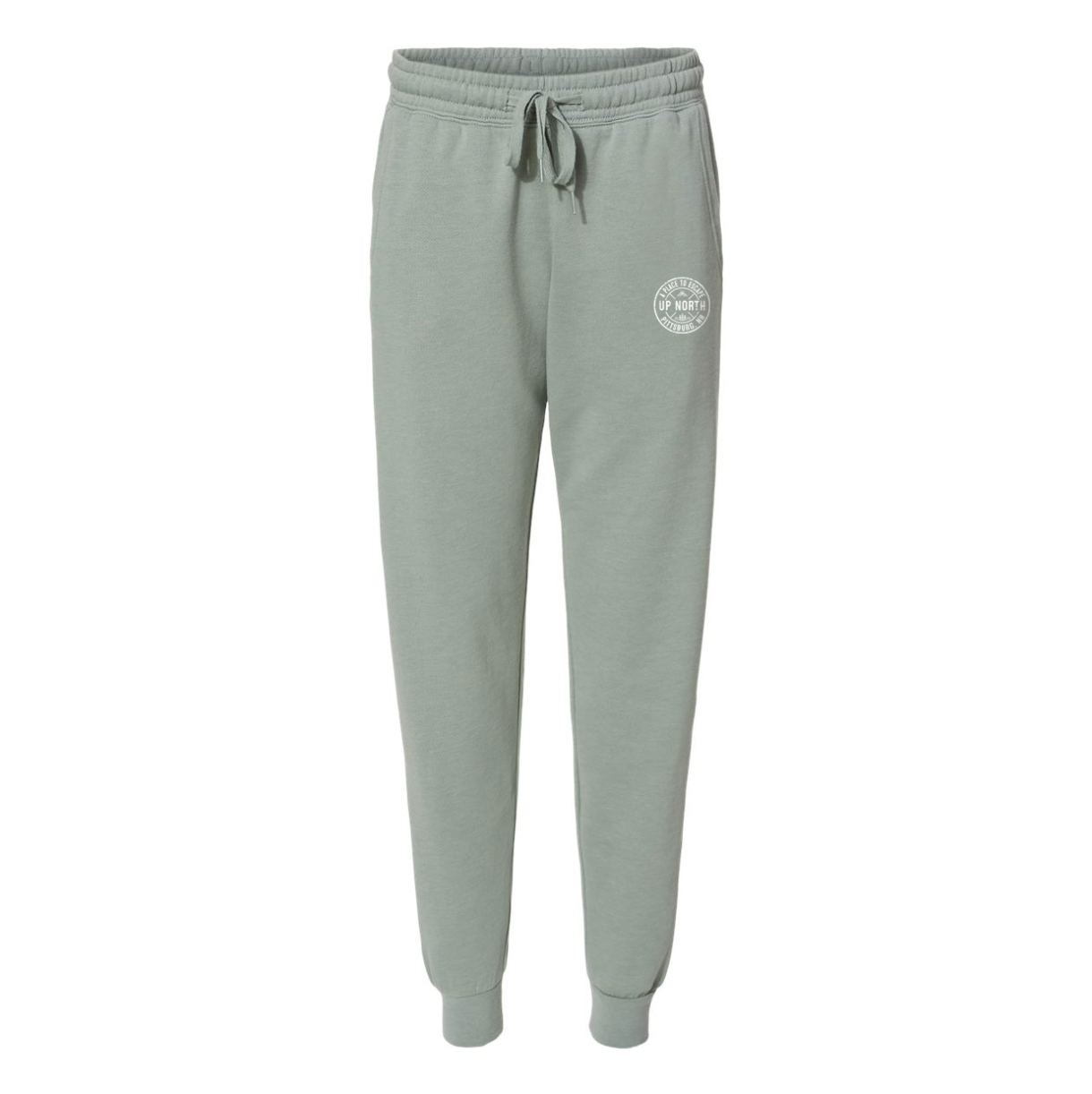Circle Logo Ladies Jogger- Sage