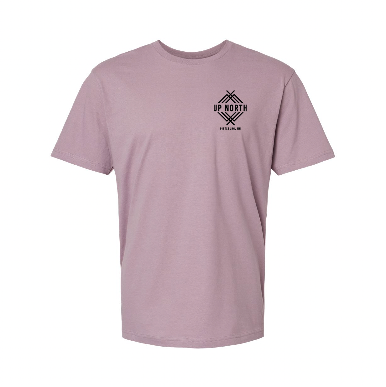 Up North Small Logo Tee - Washed Purple