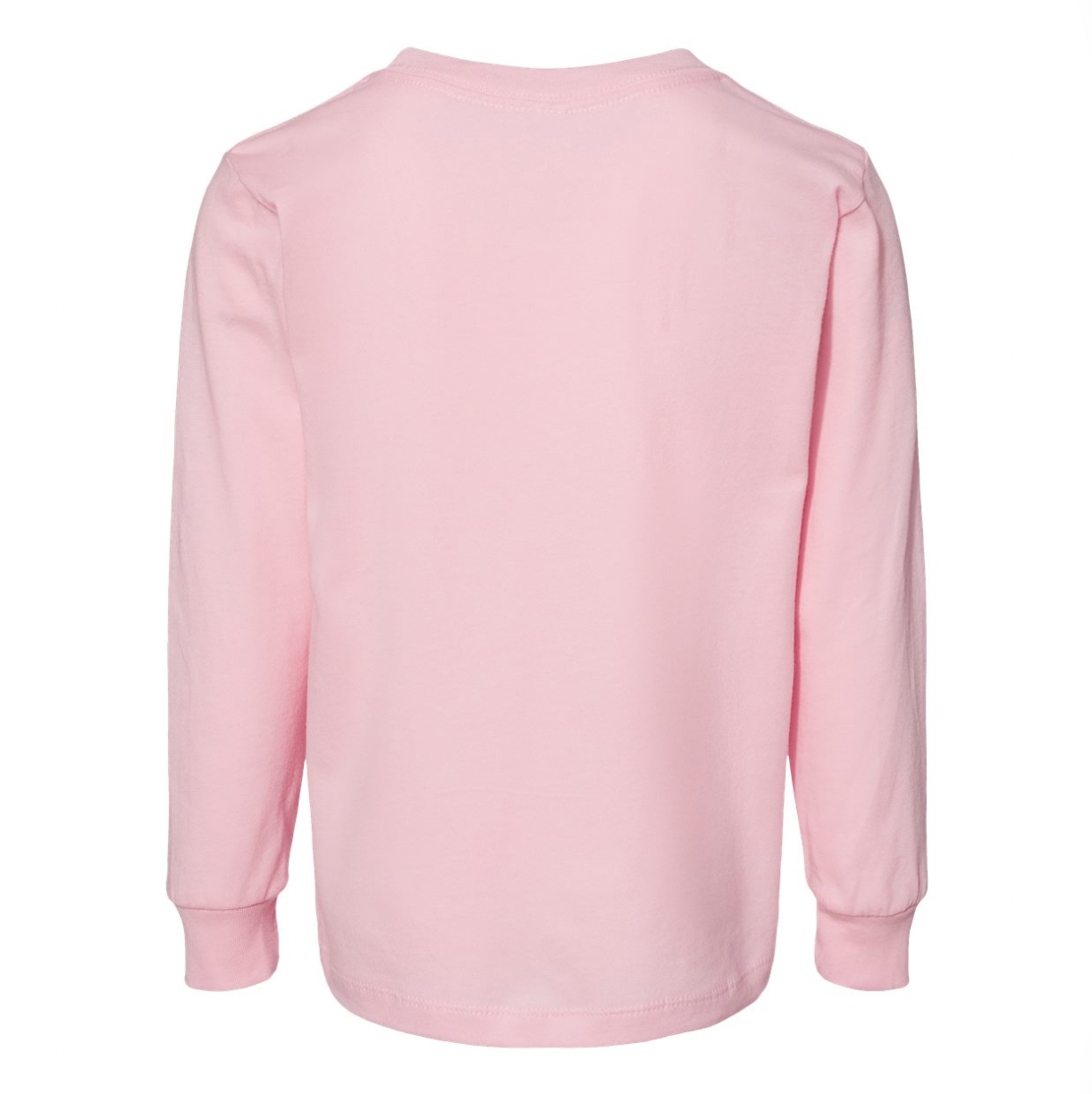 Toddler Rectangle Logo LS - Pink
