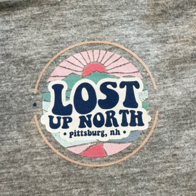 Toddler Lost Graphic LS - Grey Heather