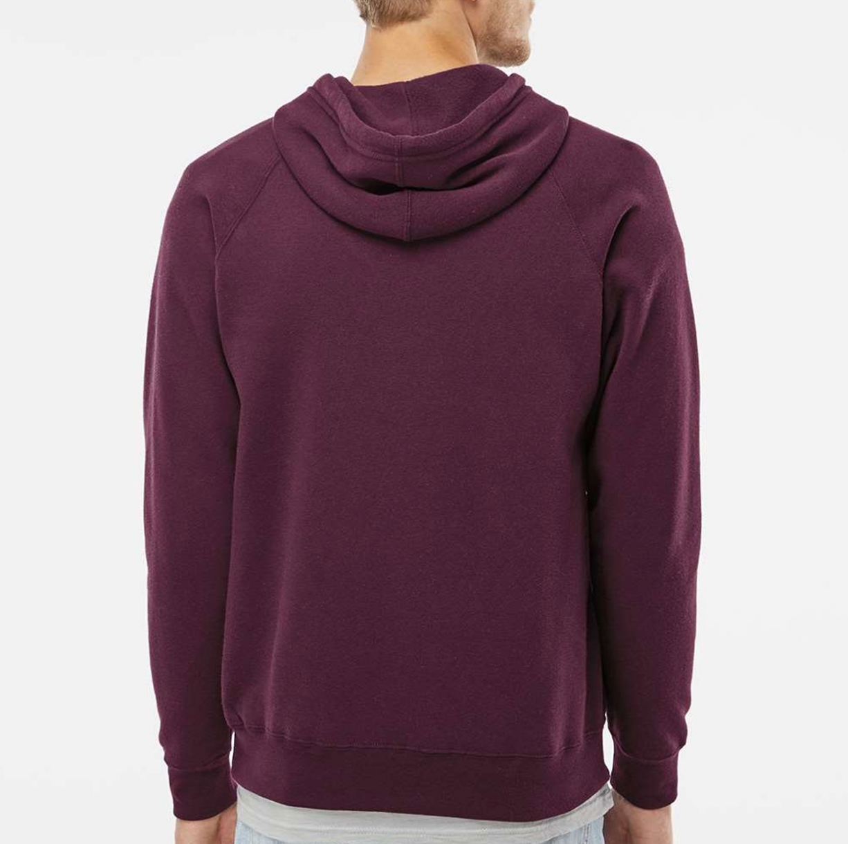 Circle Logo Hoodie - Maroon