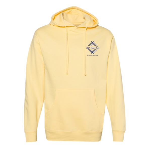 LOST On Purpose - Midweight Hoodie - Soft Yellow