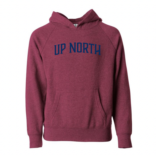 YOUTH Classic Up North Hoodie - Berry
