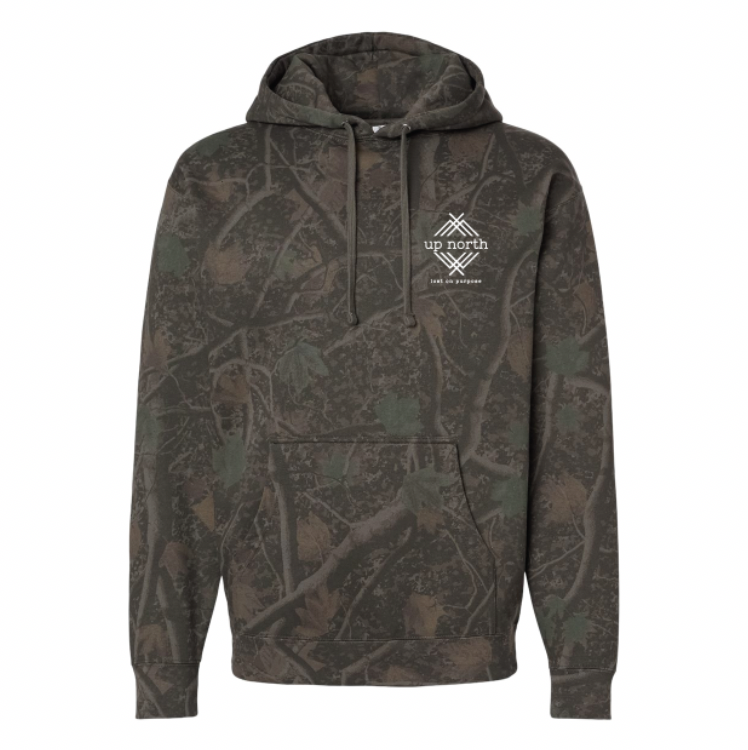 LOST on Purpose Heavyweight Camo Hoodie