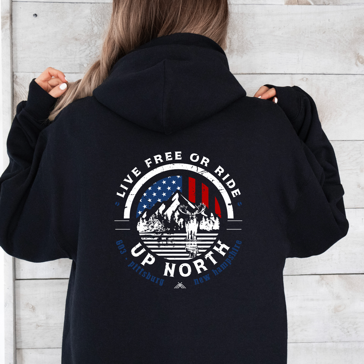 Live Free or RIDE - ATV Hoodie