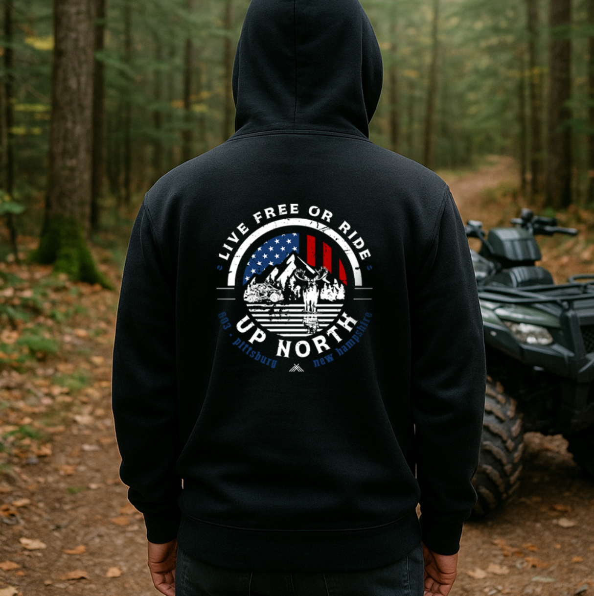 Live Free or RIDE - ATV Hoodie
