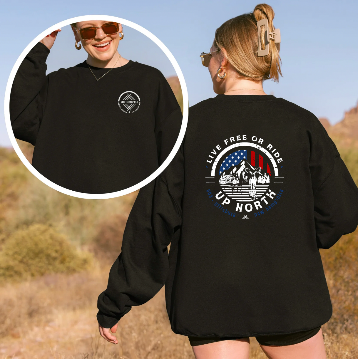 Live Free or RIDE - Snowmobile Crew