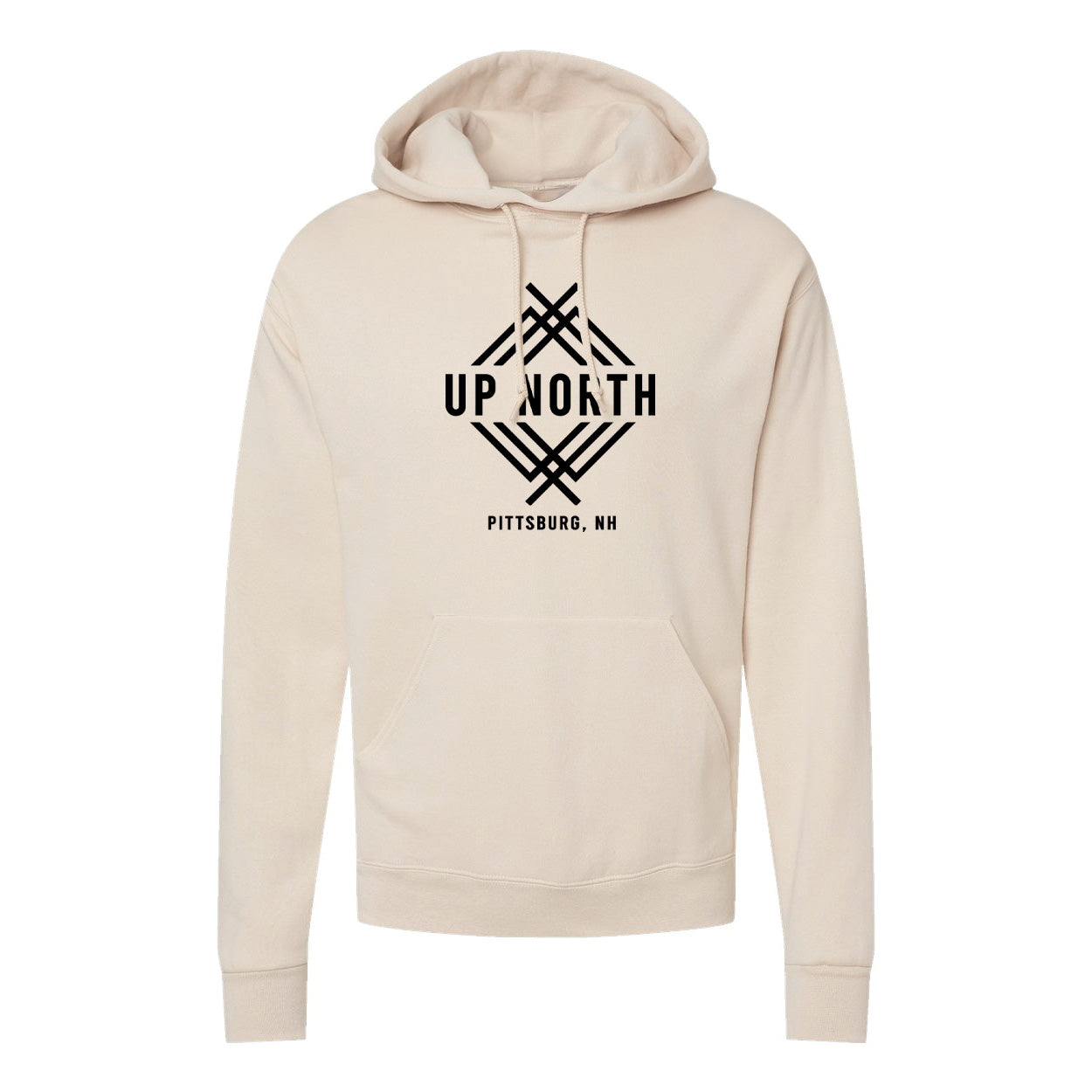 Up North Logo Hoodie - Sand