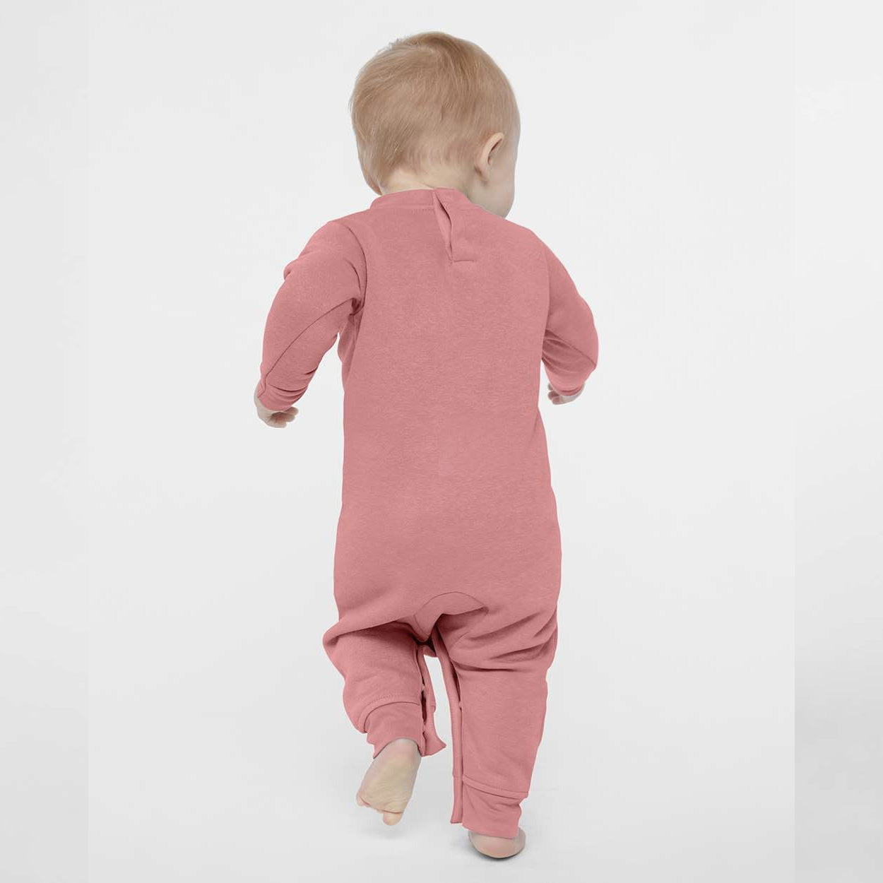 Up North Infant Fleece One-Piece - Mauve