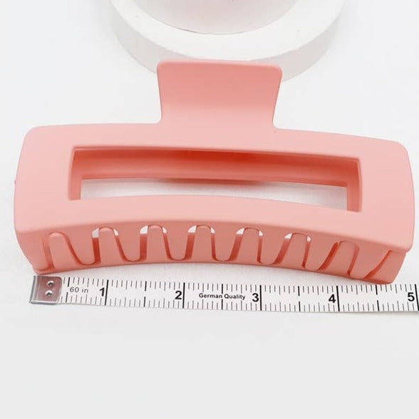 Matte Jumbo Hair Clip: MIX COLOR