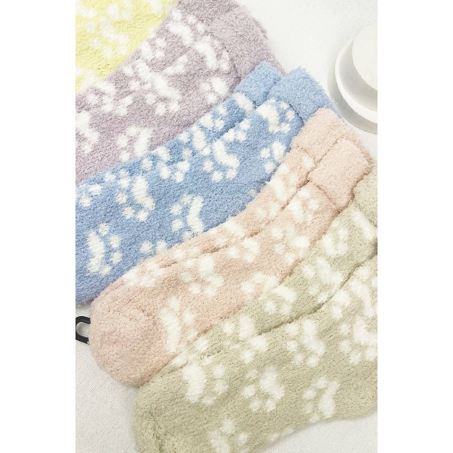 Paw Plush Socks