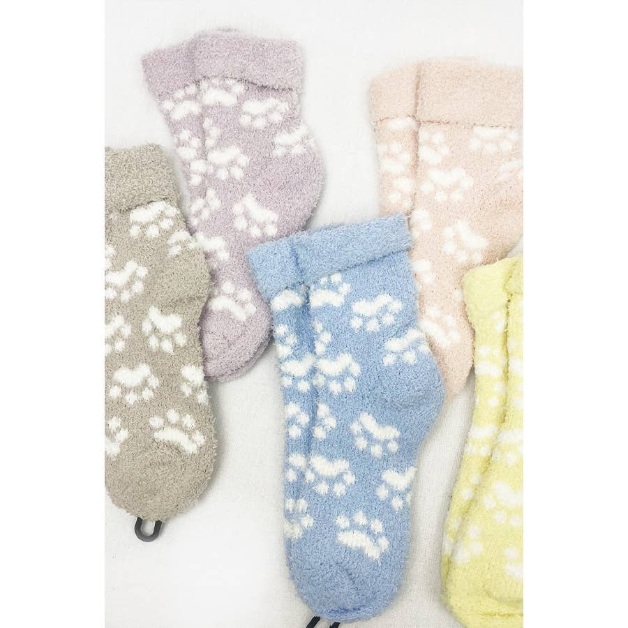 Paw Plush Socks