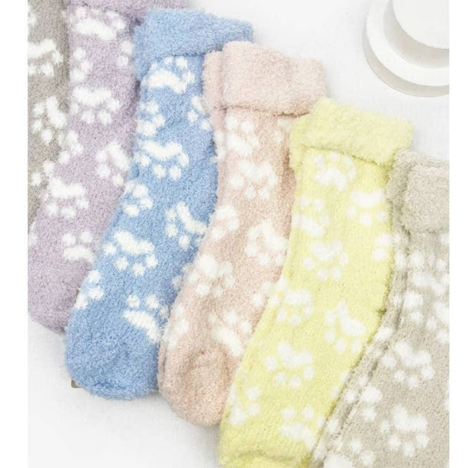 Paw Plush Socks