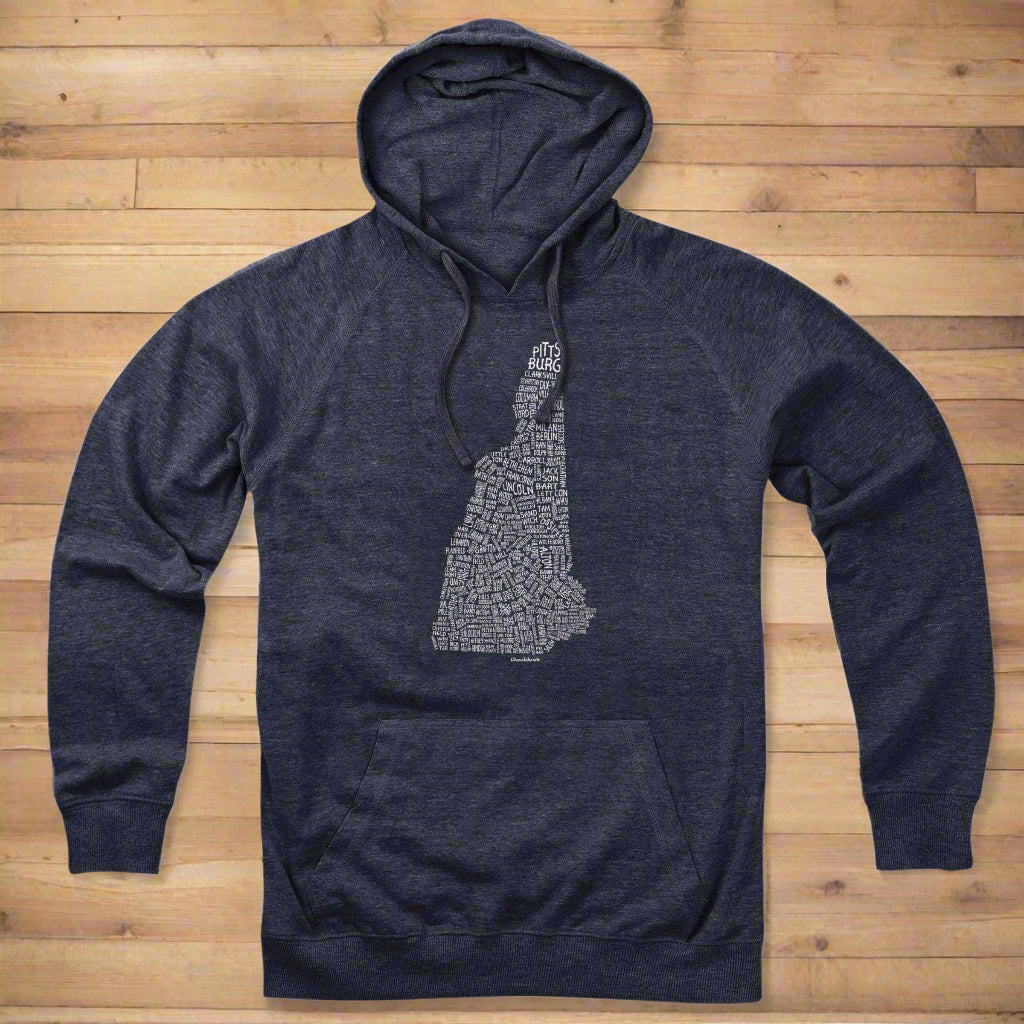 New Hampshire Cities & Towns Hoodie