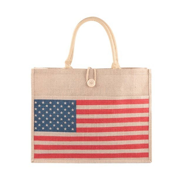 AMERICAN PRINT WOMENS FASHION TOTE BAG