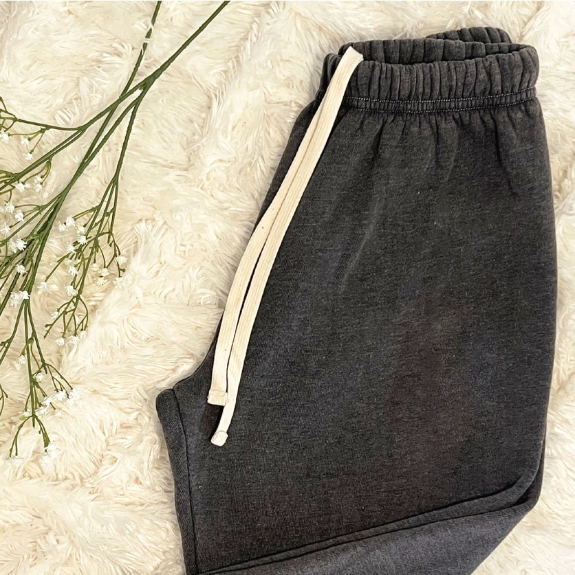 Up North Graphic Sweatpants - Mineral Black