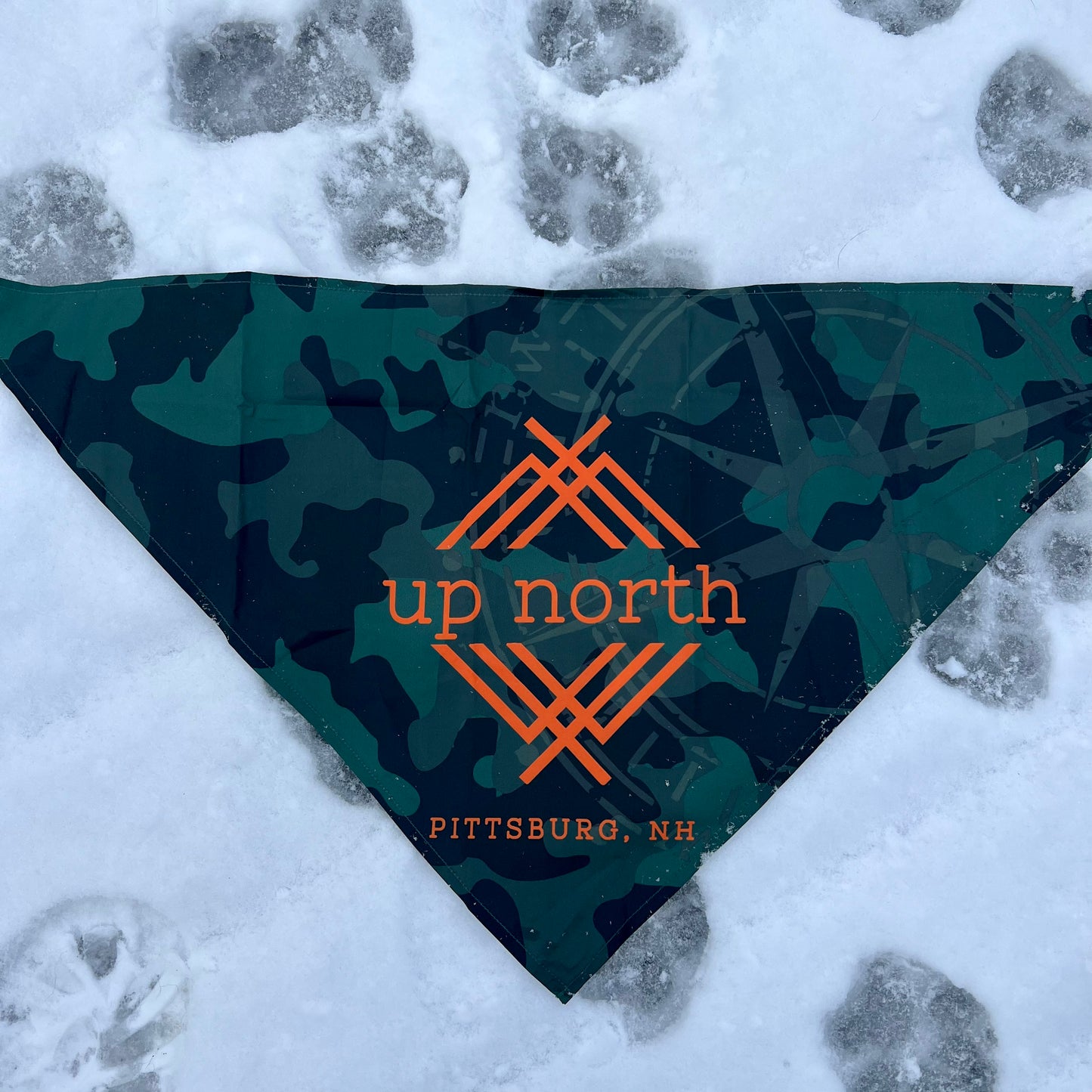 Dog Bandana, Up North Camo
