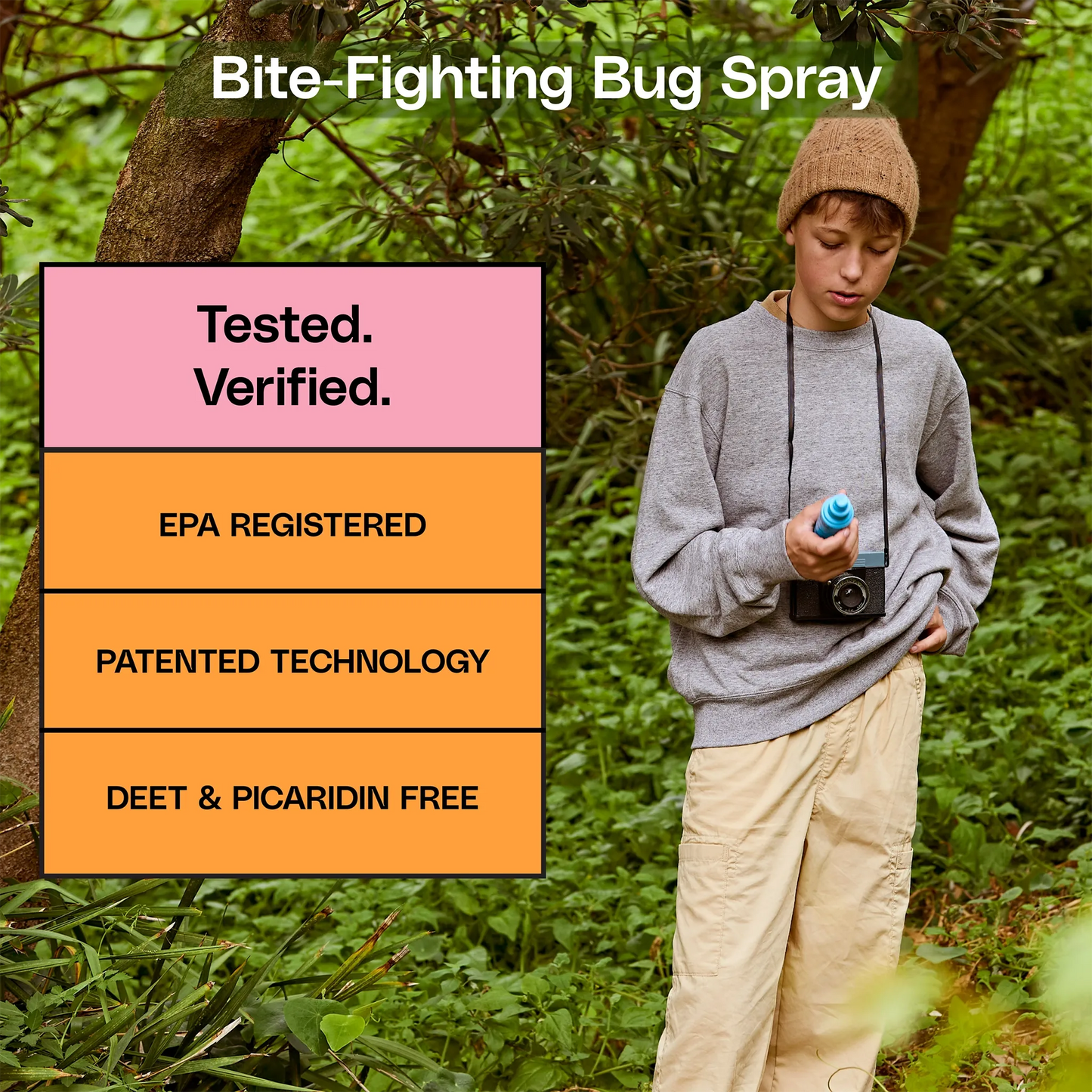 Mosquito & Tick Bug Spray - Travel Size
