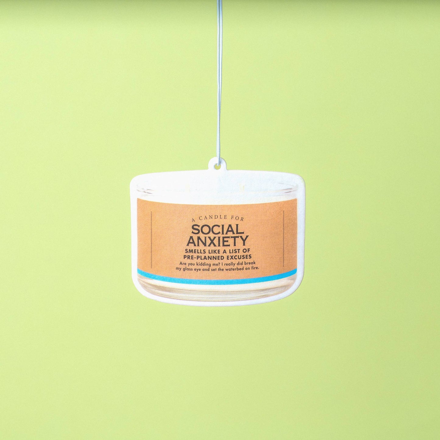 Social Anxiety Air Freshener | Funny Car Air Freshener