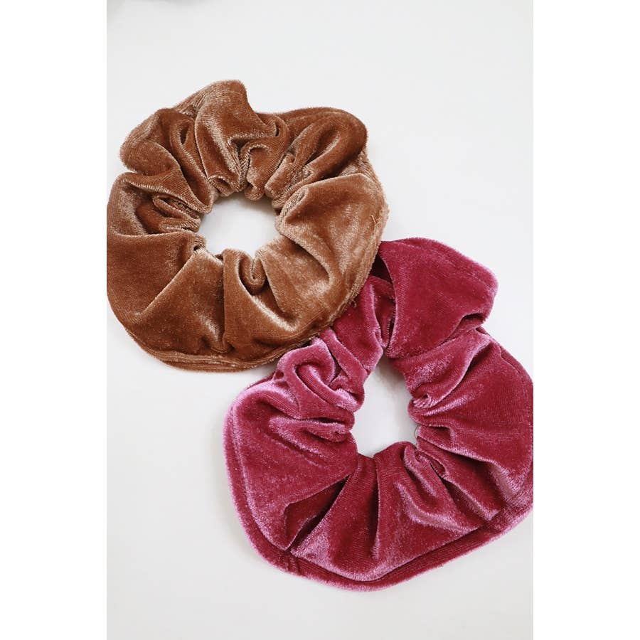 Premium Quality Large Soft Tone Velvet Scrunchie